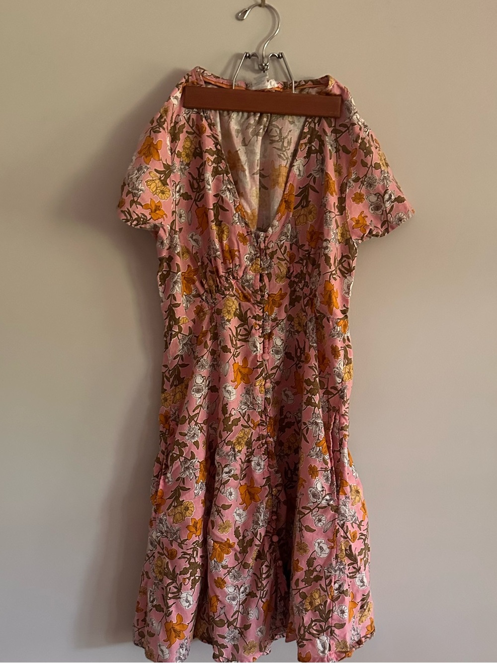 Cynthia Rowley Pink Floral Dress